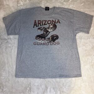 Sportex Grey Arizona Guard Dog Rattlesnake Tshirt Size XL